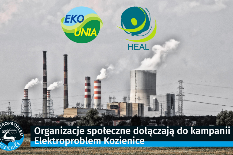 Organizacje EKO-UNIA i HEAL dołączają do kampanii Elektroproblem Kozienice